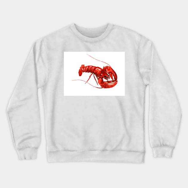 Red Lobster Crewneck Sweatshirt by surenart